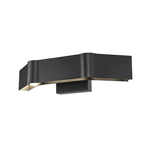 Arcano - 10W 1 LED Wall Sconce in Urban Style - 16.75 Inches Wide by 4.75 Inches High