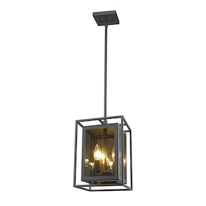 Infinity - 3 Light Mini Pendant in Classical Style - 8 Inches Wide by 11.75 Inches High