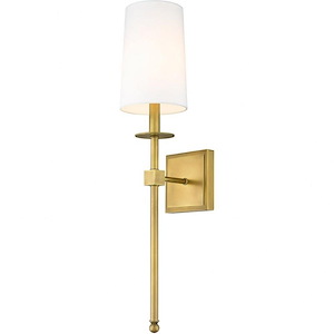 Camila - 1 Light Wall Sconce In Transitional Style-26 Inches Tall and 5.5 Inches Wide - 1113065