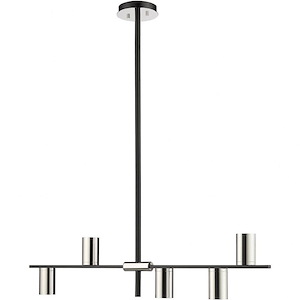 Calumet - 5 Light Chandelier In Architectural Style-8 Inches Tall and 5 Inches Wide - 1113061