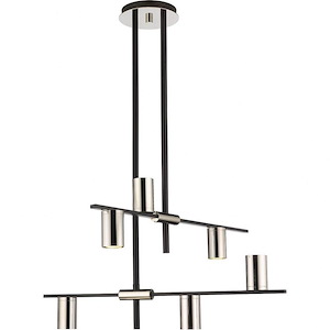Calumet - 6 Light Chandelier In Architectural Style-16.5 Inches Tall and 30 Inches Wide - 1113062