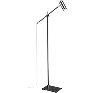 Calumet - 1 Light Floor Lamp In Architectural Style-48.25 Inches Tall and 7 Inches Wide