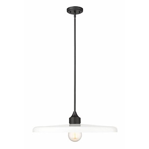 Paloma - 1 Light Pendant In Modern Style-6.75 Inches Tall and 24 Inches Wide