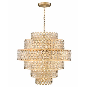 Dealey - 17 Light Pendant-30.75 Inches Tall and 32.5 Inches Wide