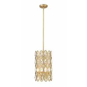 Dealey - 3 Light Pendant-17.25 Inches Tall and 9.25 Inches Wide