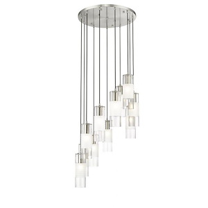 Alton - 11 Light Chandelier In Contemporary Style-14.25 Inches Tall and 24 Inches Wide