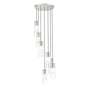Alton - 7 Light Chandelier In Contemporary Style-14.25 Inches Tall and 18 Inches Wide