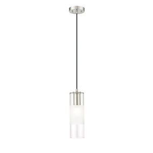 Alton - 1 Light Pendant In Contemporary Style-14.25 Inches Tall and 4.75 Inches Wide