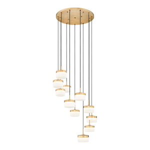 Renaud - 18W 11 LED Chandelier-5 Inch Tall and 28 Inch Wide - 1397152