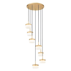 Renaud - 18W 7 LED Chandelier-5 Inch Tall and 21 Inch Wide - 1397159