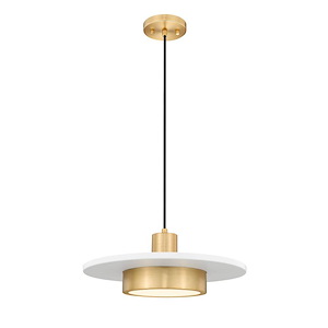 Ludo - 24W 1 LED Pendant-6.5 Inch Tall and 16 Inch Wide - 1397165