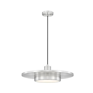 Ludo - 30W 1 LED Pendant-6.5 Inch Tall and 20 Inch Wide - 1397166