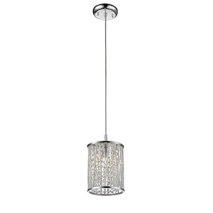 Terra - 1 Light Mini Pendant in Whimsical Style - 5.91 Inches Wide by 7 Inches High