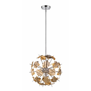 Branam - 5 Light Pendant in Modern Style - 18.25 Inches Wide by 18.25 Inches High