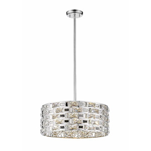 Aludra - 5 Light Pendant in Contemporary Style - 18.25 Inches Wide by 8.25 Inches High - 747022
