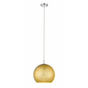 Nimbus - 1 Light Pendant in Transitional Style - 10 Inches High