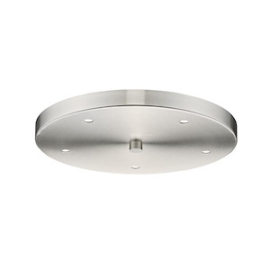 Accessory - 5 Light Round Ceiling Plate-1.5 Inches Tall and 12 Inches Wide