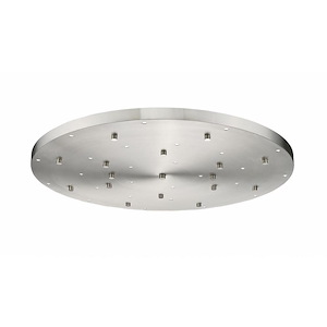 Accessory - 27 Light Round Ceiling Plate-2 Inches Tall and 36 Inches Wide