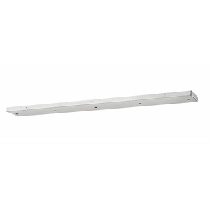 Accessory - 5 Light Rectangular Ceiling Plate-1 Inches Tall and 4.75 Inches Wide