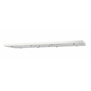 Accessory - 23 Light Rectangular Ceiling Plate-2 Inches Tall and 18 Inches Wide