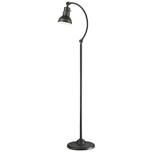 Ramsay - 1 Light Floor Lamp in Utilitarian Style - 11.4 Inches Wide by 59.2 Inches High