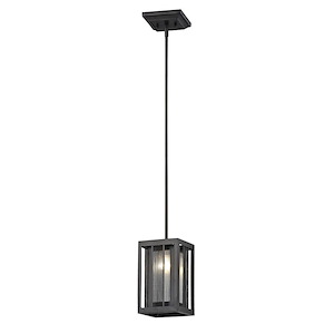 Meridional - 1 Light Mini Pendant in Tiffany Style - 6 Inches Wide by 10 Inches High