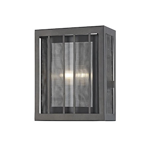 Meridional - 2 Light Wall Sconce in Craftsman Style - 4 Inches Wide by 10 Inches High - 600771