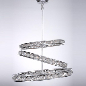 Imbrium - 12 Light Chandelier In Contemporary Style-15.75 Inches Tall and 23.25 Inches Wide - 1298016