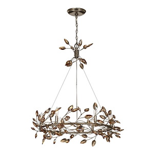 Misthaven - 6 Light Chandelier-36.25 Inches Tall and 30.75 Inches Wide