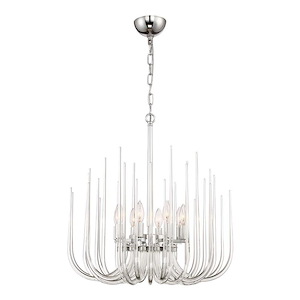 Astoria - 8 Light Chandelier In Contemporary Style-24 Inches Tall and 23.63 Inches Wide - 1298038