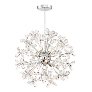 Adelle - 8 Light Chandelier In Contemporary Style-21.5 Inches Tall and 19.6 Inches Wide
