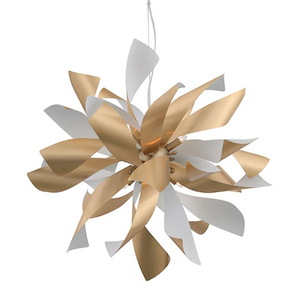 Blossom - 9 Light Chandelier In Contemporary Style-24 Inches Tall and 24 Inches Wide