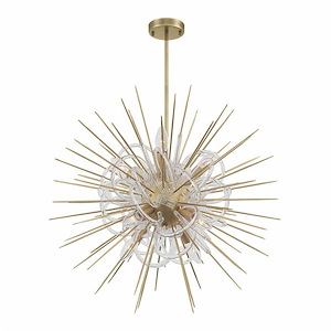 Flare - 8 Light Chandelier In Contemporary Style-24 Inches Tall and 24 Inches Wide