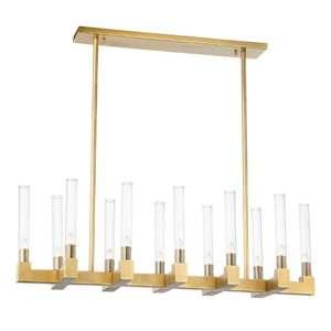 Placid - 12 Light Chandelier In Contemporary Style-16 Inches Tall and 12 Inches Wide