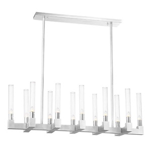 Placid - 12 Light Chandelier In Contemporary Style-16 Inches Tall and 12 Inches Wide