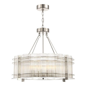 Regis - 10 Light Chandelier In Contemporary Style-21.63 Inches Tall and 28 Inches Wide - 1298069