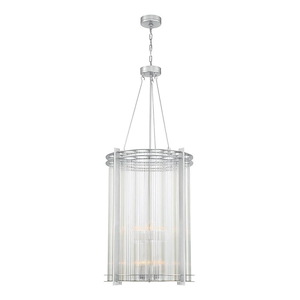 Regis - 12 Light Chandelier In Contemporary Style-54.75 Inches Tall and 23.63 Inches Wide