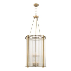Regis - 12 Light Chandelier In Contemporary Style-54.75 Inches Tall and 23.63 Inches Wide