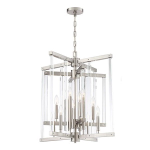 Regent - 12 Light Chandelier In Contemporary Style-27 Inches Tall and 24 Inches Wide