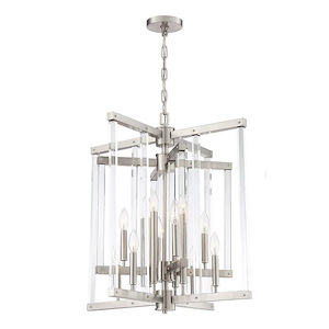 Regent - 12 Light Chandelier In Contemporary Style-27 Inches Tall and 24 Inches Wide - 1308818