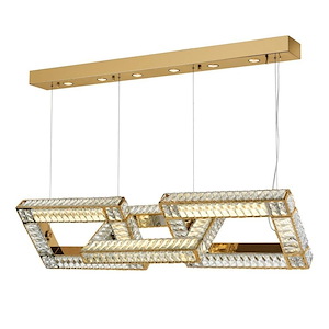 Lincroft - 6 Light Chandelier In Contemporary Style-11.5 Inches Tall and 12.25 Inches Wide