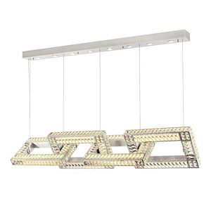Lincroft - 8 Light Chandelier In Contemporary Style-11.5 Inches Tall and 12.25 Inches Wide