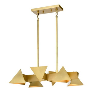 Avante - 6 Light Chandelier In Contemporary Style-5 Inches Tall and 15 Inches Wide