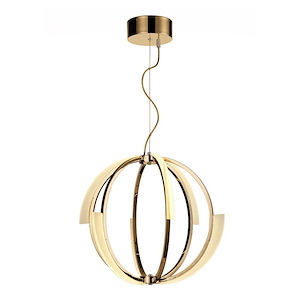 Moonlight - 50W 6 LED Chandelier In Contemporary Style-19.5 Inches Tall and 22 Inches Wide