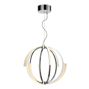 Moonlight - 50W 6 LED Chandelier In Contemporary Style-19.5 Inches Tall and 22 Inches Wide