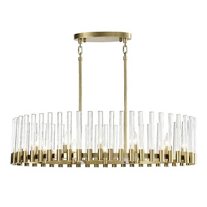 Julian - 12 Light Chandelier In Contemporary Style-9.88 Inches Tall and 13.75 Inches Wide