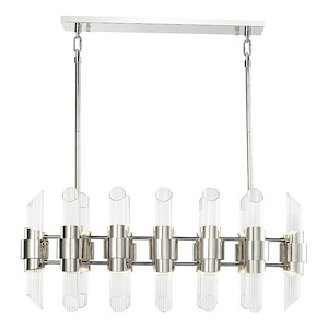 Pillar - 24 Light Chandelier In Contemporary Style-14.5 Inches Tall and 15 Inches Wide