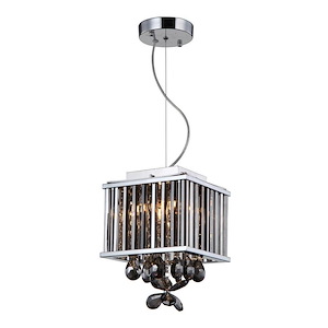Easton - 4 Light Mini Pendant In Contemporary Style-13.25 Inches Tall and 7.88 Inches Wide