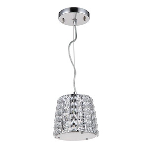 Ryder - 1 Light Mini Pendant In Contemporary Style-6.25 Inches Tall and 6.25 Inches Wide