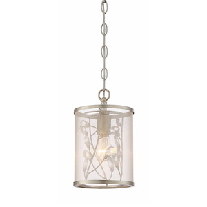 Vine - 1 Light Mini Pendant In Contemporary Style-8.25 Inches Tall and 6.5 Inches Wide - 1298150